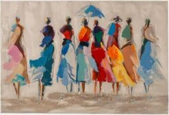 Heine Home Originalgemälde In Bunt