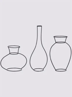 Heine Home Vase In Schwarz