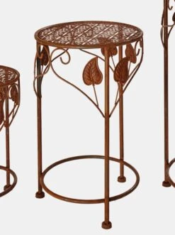 Heine Home Beistelltisch-Set In Rostbraun