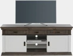 Home Affaire TV-Board In Weiß/wengefarben