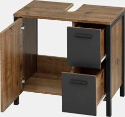 Home Affaire Waschbeckenunterschrank In Pazifik Eichefarben/anthrazit -Haushaltsgegenstände Rabatt 24b31afddc4815c3dc3b35d3882c2641