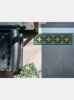 Salonloewe Fußmatte In Grün-gemustert -Haushaltsgegenstände Rabatt 2d7bb92f04d224fc9c15d6d8e867ecef