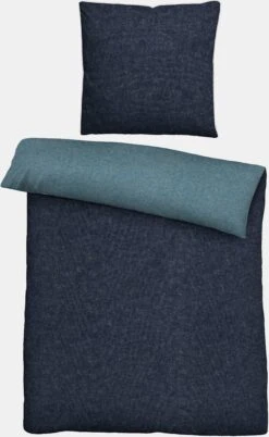 Biberna Bettwäsche In Dunkelblau-bleu -Haushaltsgegenstände Rabatt 2f987367a4e86ec9358134bddd2d3bce