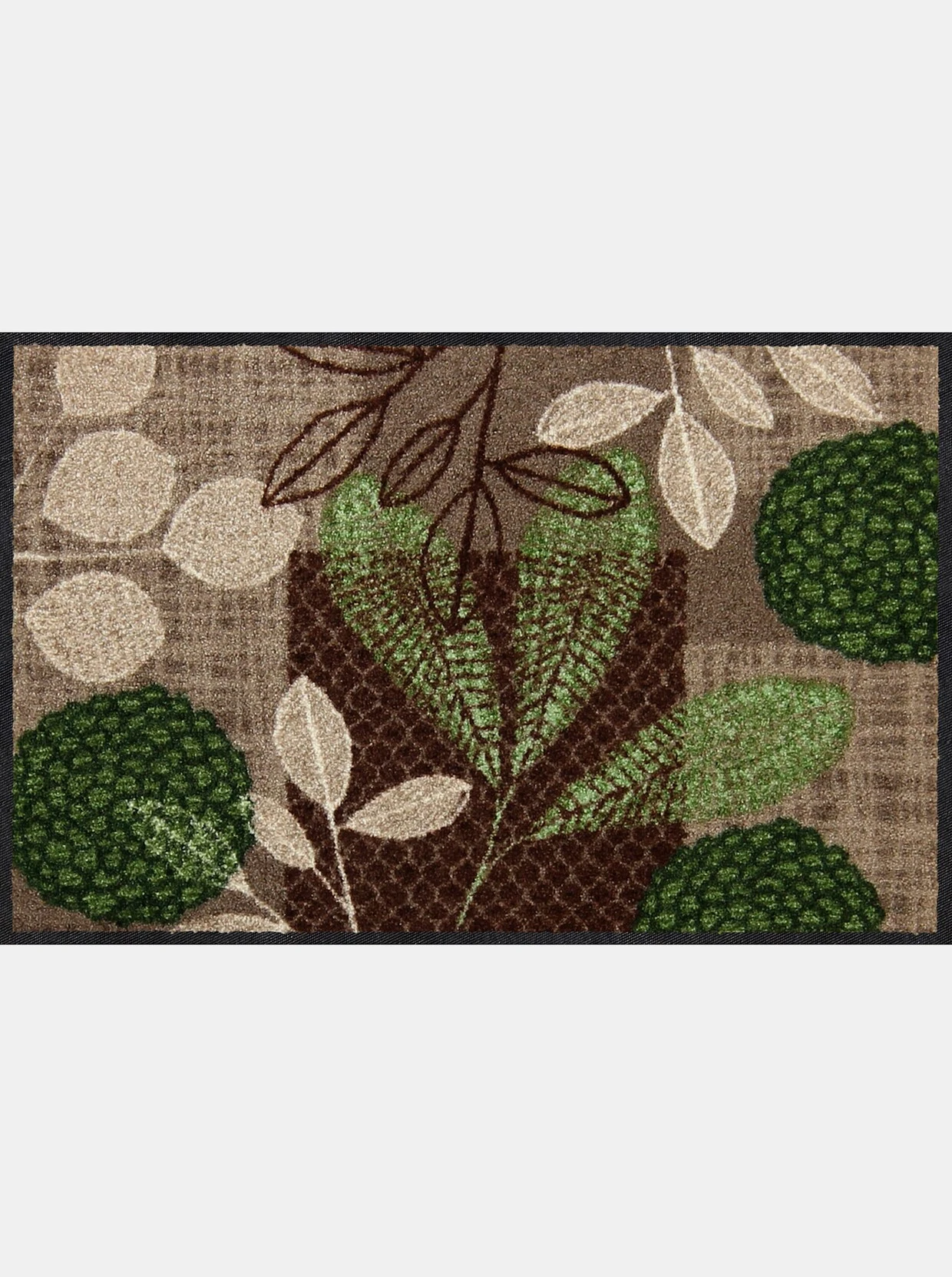 Salonloewe Fußmatte In Braun-grün 3 Salonloewe Fußmatte In Braun-grün