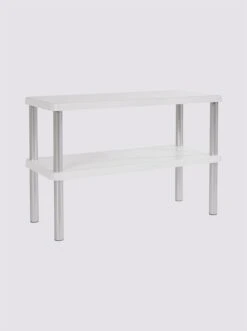 Heine Home Küchenregal In Weiß-silberfarben -Haushaltsgegenstände Rabatt 3c6e9ae8712a13031d71b347317fbeb0