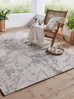 Heine Home Teppich In Creme-grau