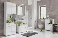 Places Of Style Waschbeckenunterschrank In Weiß Hochglanz -Haushaltsgegenstände Rabatt 3f163cbeb2f583903cfb107651c0c3ef