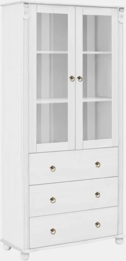 Home Affaire Vitrine In Weiß -Haushaltsgegenstände Rabatt 410a28660b4cfdaf85a49d8958294e6a