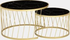 Timbers Couchtisch In Goldfarben