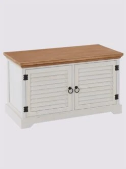 Heine Home Bank In Weiß-natur -Haushaltsgegenstände Rabatt 57110ea3cc8e3fd6aab4b220b753c923