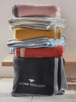 TOM TAILOR Wohndecke In Terra-natur -Haushaltsgegenstände Rabatt 5963f946dec836715458739ff42bc865 1