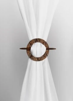 Heine Home Raffhalter 2er Set In Braun