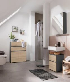 Home Affaire Midischrank In Anthrazit/eichefb. Sonoma -Haushaltsgegenstände Rabatt 617701e445fde17fde1ac5201af1acaa