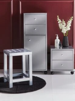 Heine Home Rollwagen In Silberfarben -Haushaltsgegenstände Rabatt 686dfcc6ddfb8d150d482d5bbebf5fcb