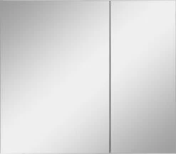 Home Affaire Spiegelschrank In Anthrazit/weiß