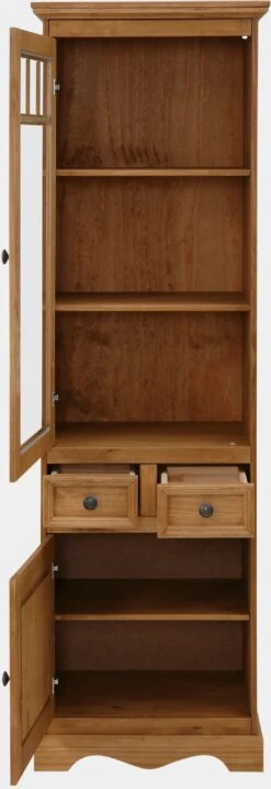 Home Affaire Vitrine In Natur Gebeizt/gewachst -Haushaltsgegenstände Rabatt 7ce05d1e6534e318c3b414eb4c91d2bd