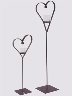 Heine Home Windlicht In Schwarzbraun