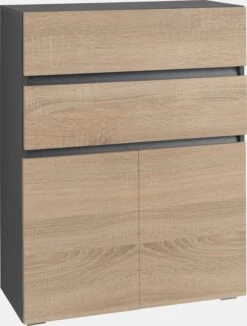 Home Affaire Midischrank In Anthrazit/eichefb. Sonoma -Haushaltsgegenstände Rabatt 806b520546e2a79dbfb1540f8018c71d