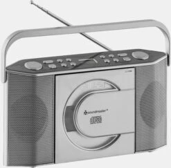 Soundmaster Radio In Silberfarben