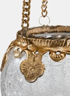 Heine Home Hängeampel In Antikgoldfarben-transparent -Haushaltsgegenstände Rabatt 8a8186063578ac058a2c59dc32be61c3