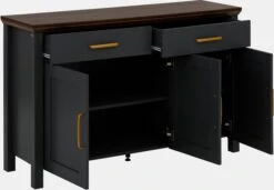 Home Affaire Sideboard In Grau/walnussfarben -Haushaltsgegenstände Rabatt 8e3b2065a3aa80c976d719ccb05ccf33