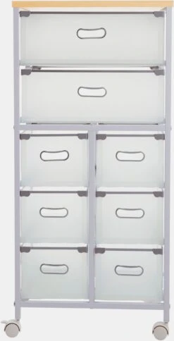 Heine Home Rollwagen In Weiß-natur -Haushaltsgegenstände Rabatt 91198b1d58c469e0d30b8bfb09469259