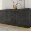 LC Sideboard In Marmor Anthrazit -Haushaltsgegenstände Rabatt 9d3d086329cf195eb9d970f3d9a751b1