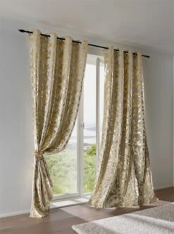 Heine Home Dekoschal In Goldfarben