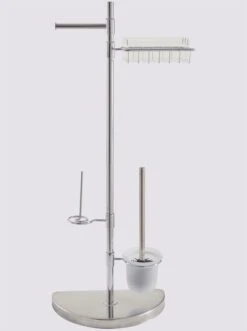 Heine Home WC-Garnitur In Chromfarben