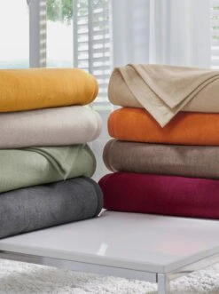 Biederlack Wohndecke In Gelb