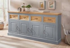 Home Affaire Sideboard In Grau/beize