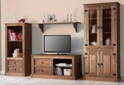 Home Affaire Vitrine In Dunkel Gewachst