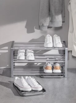 Heine Home Schuhregal In Silberfarben -Haushaltsgegenstände Rabatt c38667c3d1eef7014c69cc9cbb599da6