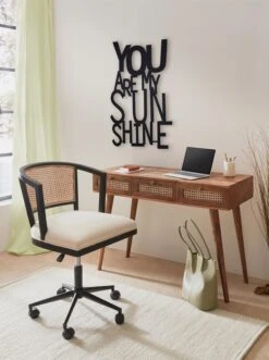 Schreibtischstuhl In Schwarz-natur -Haushaltsgegenstände Rabatt c6302d37b71836cc01a60d96772a15ff