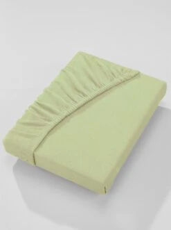 Biberna Spannbetttuch In Resedagrün