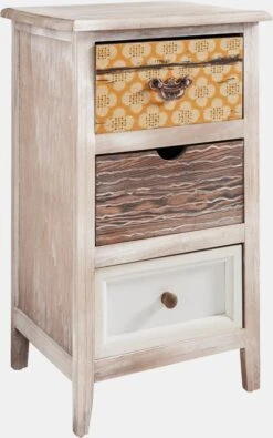 Heine Home Kommode In Braun-bunt