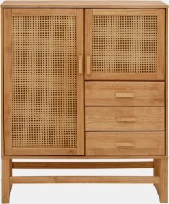 Home Affaire Highboard In Honigfarben