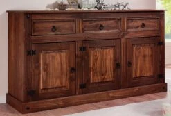 Home Affaire Sideboard In Dunkel Gewachst