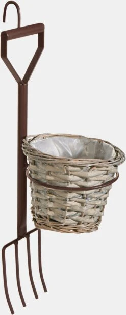Gasper Deko-Pflanzkorb In Braun-natur