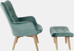 Heine Home Sessel+Hocker In Türkis -Haushaltsgegenstände Rabatt d406d3bfa451be9f3745fc7e5e867130