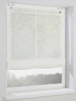 Heine Home Raffrollo In Offwhite