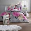 Heine Home Bettwäsche In Grau-rosé -Haushaltsgegenstände Rabatt dc97bb9fe2bc11366f0d6858427931e4