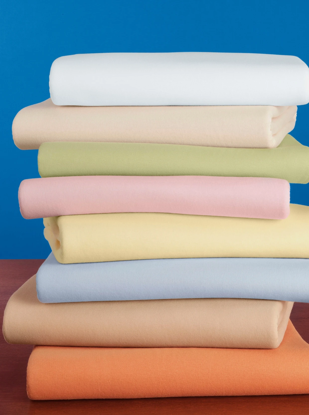 Wäschepur Spannbetttuch In Hellblau 4 Wäschepur Spannbetttuch In Hellblau – Bild 2