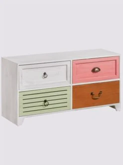 Heine Home Bank In Weiß-bunt -Haushaltsgegenstände Rabatt e266af90bc1e8d65ac1e1d1a02c66c88