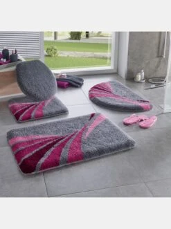 Hagemann Badematte In Grau-malve