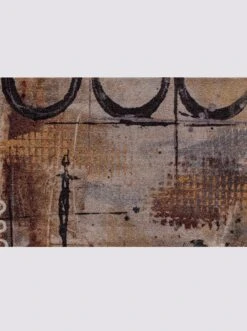 Wash&dry Fußmatte In Grau-braun