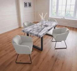 Guido Maria Kretschmer Home&Living Esszimmerstuhl In Grau -Haushaltsgegenstände Rabatt ee5344490063cfd2eea0e4ede31d80ac