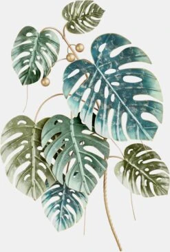 Heine Home Wanddeko Blätter In Grün-goldfarben -Haushaltsgegenstände Rabatt efc277749e86d448a0aecee6cf6b742a