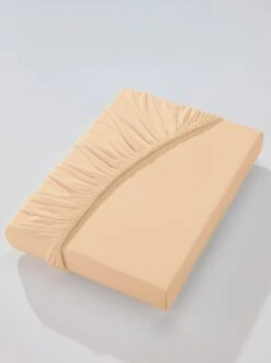 Biberna Spannbetttuch In Beige