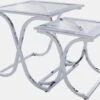 Guido Maria Kretschmer Home&Living Satztisch In Silber/chrome